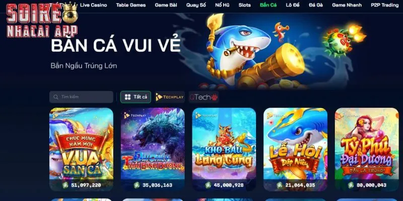 Những sảnh game hot hit nên thử tại nhà cái Zbet